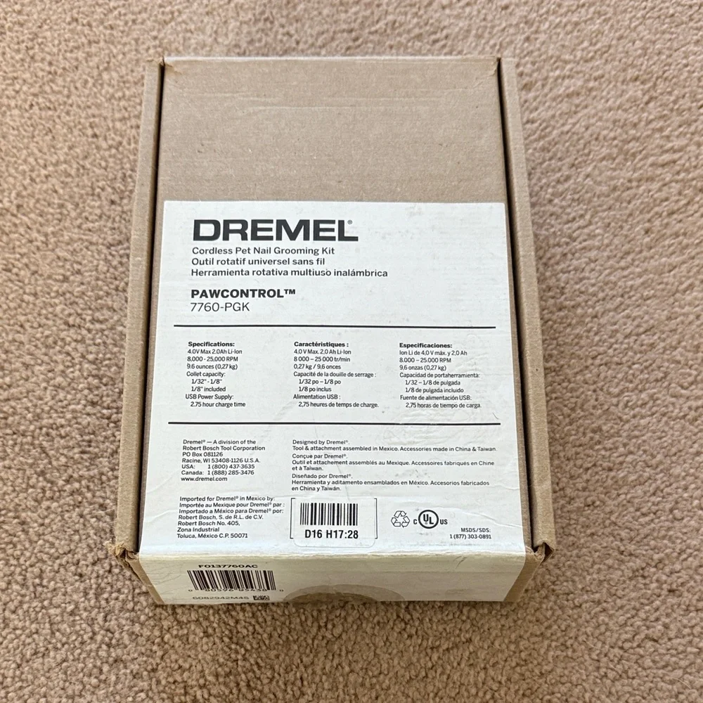 Dremel Pet Grooming Rotary Tool Kit in Black and Silver - Picture 9 of 10